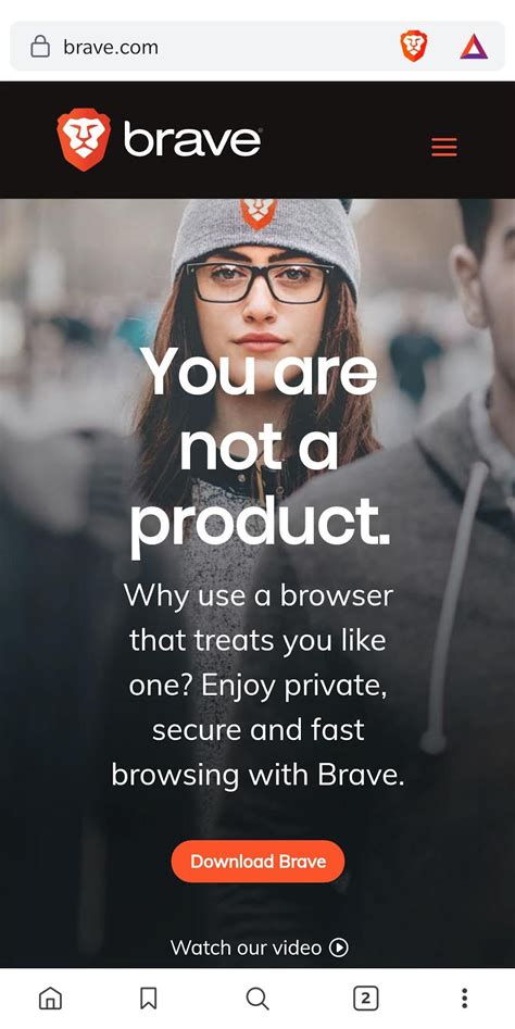 Brave Browser Beta APK for Android .